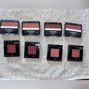 Covergirl and Maybelline blushes
